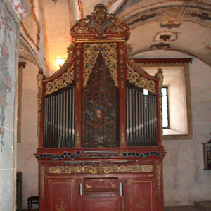 Órgão do coro baixo da Igreja de Santa Clara