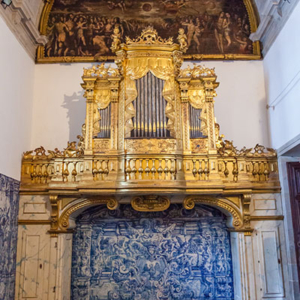 órgão da capela de São Vicente, sé do Porto