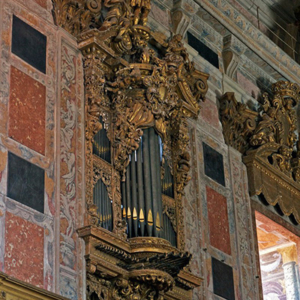 Órgão da Sé do Porto lado do Evangelho