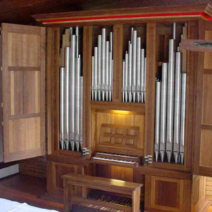 Órgão moderno da capela do Seminário Maior de Nossa Senhora da Conceição